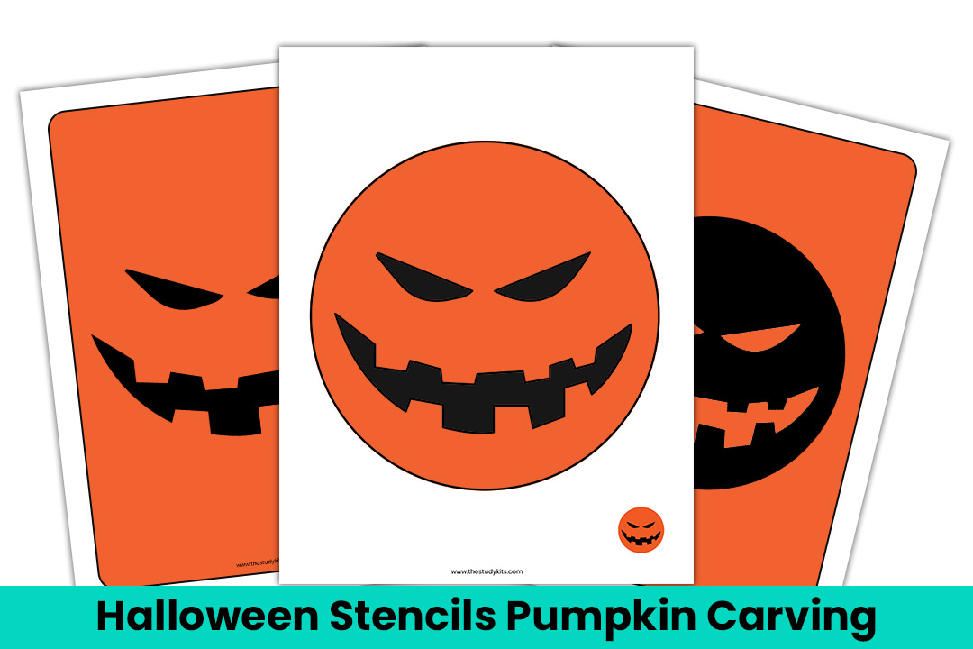 Halloween Stencils Printable PDF For Creative Pumpkin Carving