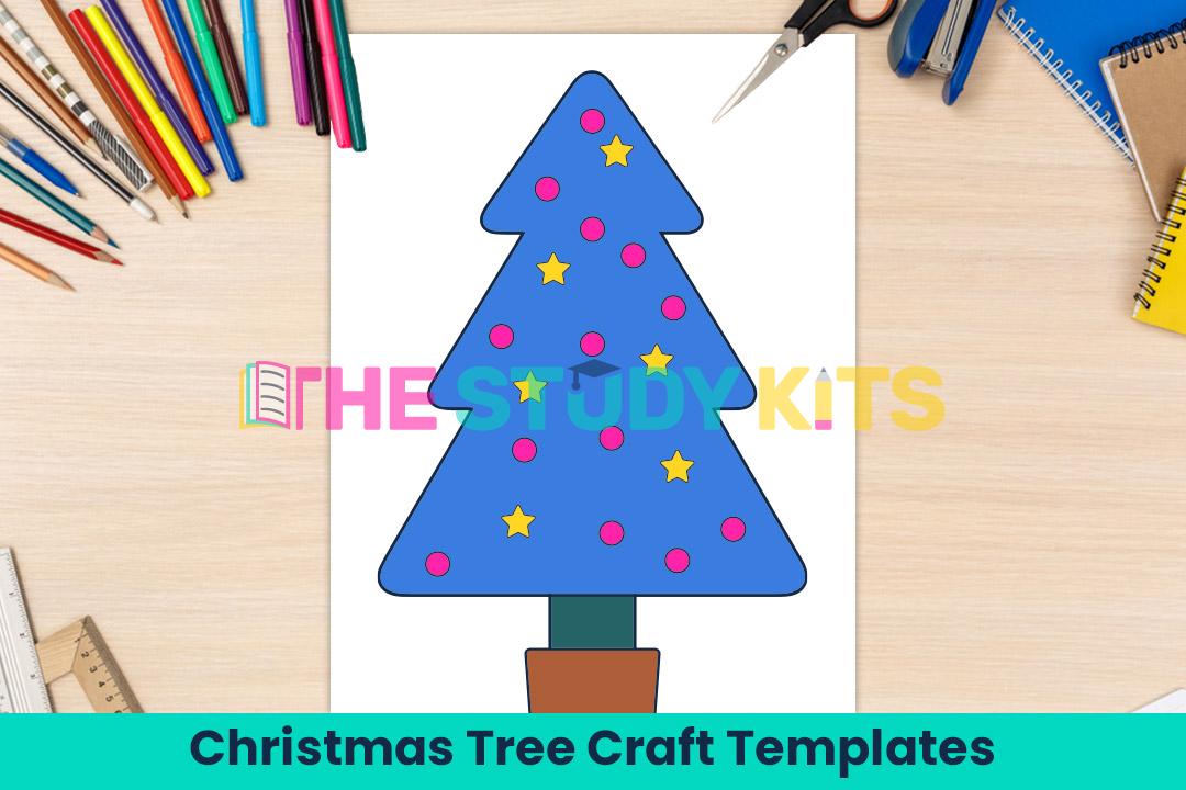 Christmas Cone Tree Template