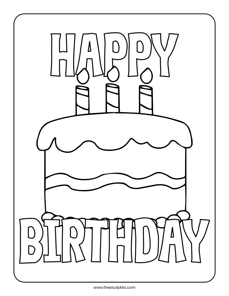 Free Printable Happy Birthday Letter Template - The Study Kits