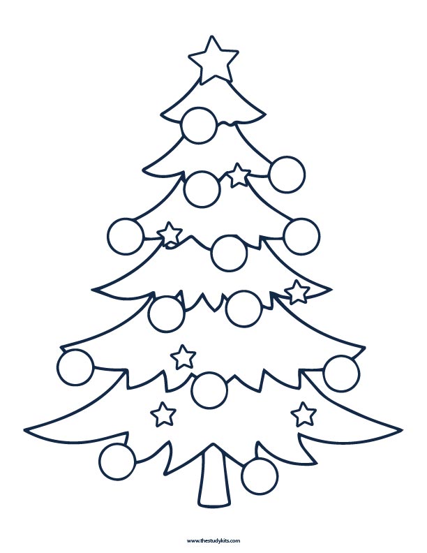 Christmas tree templates