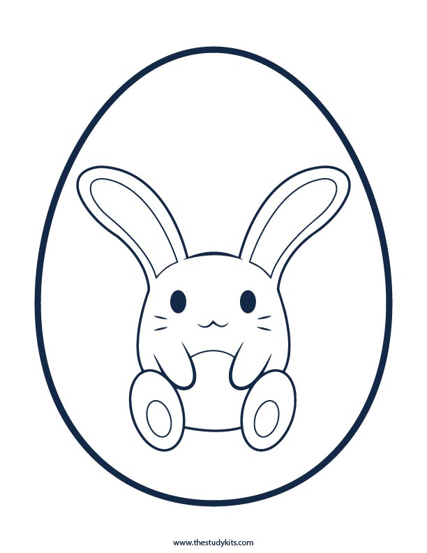 easter eggs coloring pages to print