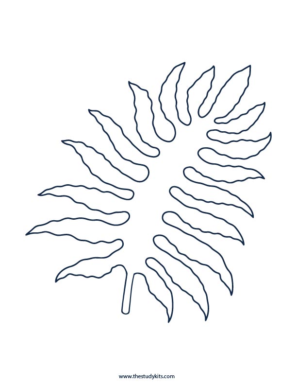 printable fall leaf template