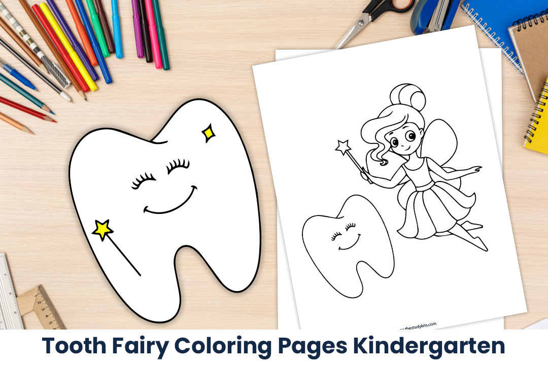 printable tooth fairy coloring pages
