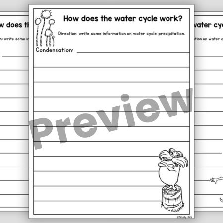 Air and Water worksheet