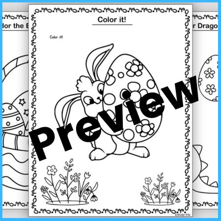 Celebrate Easter Day with Spring Coloring Pages