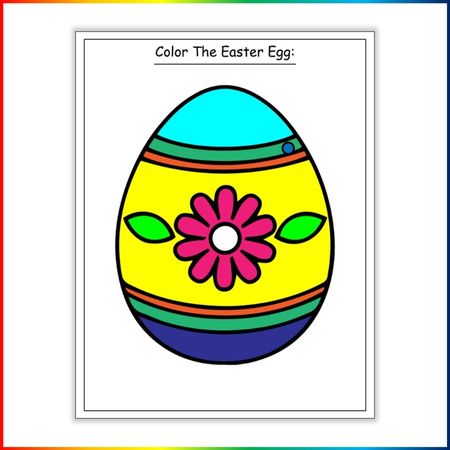 Easter Color Activity