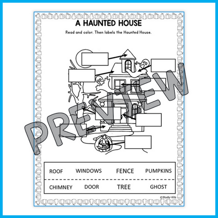 Halloween Math workheet