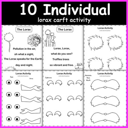 Lorax Craft Activities