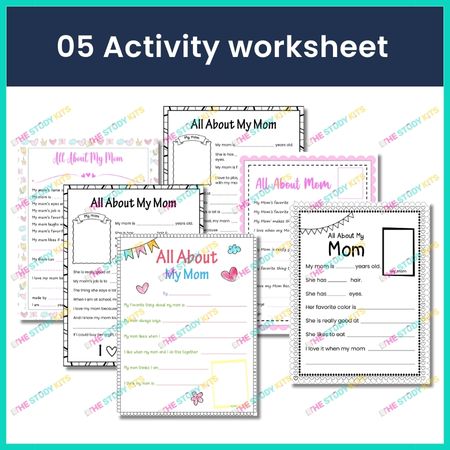 All About My Mom Printable Worksheet