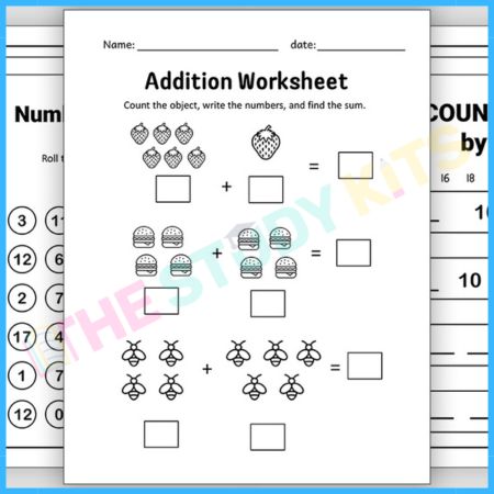 All About Numbers 1-20 Activities Worksheets for Kids