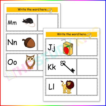 Alphabet Letter Cards for Sight Word Mastery worksheet