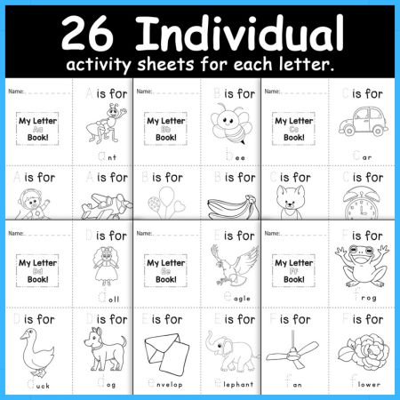 Alphabet Worksheets for Beginning Sounds