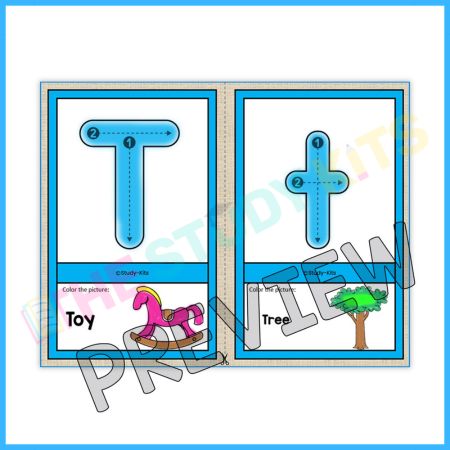 Letter Flash Cards Activity worksheet