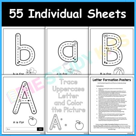 Letter Formation Handwriting Sheets