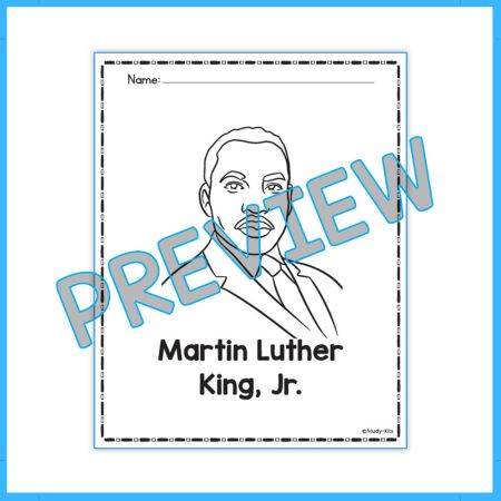 Martin Luther King Jr. - Early Reader for kid