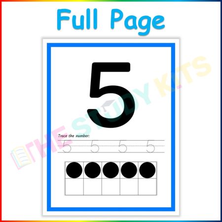 Rainbow Bright Number Posters (0-20) sheets