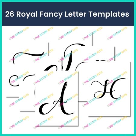 Royal Fancy Cursive Letters