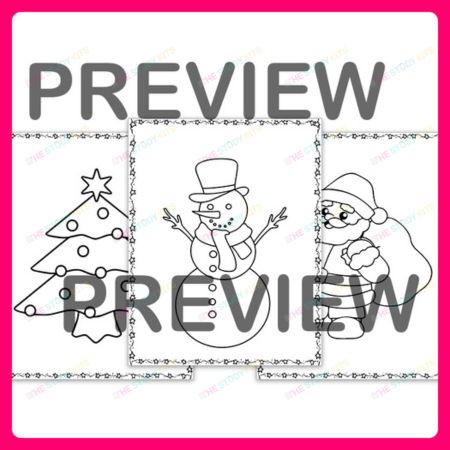 Christmas Coloring Pages Workbook