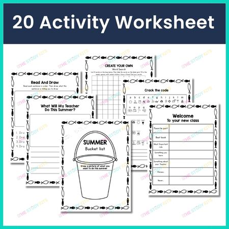 End of the Year Activities Worksheet