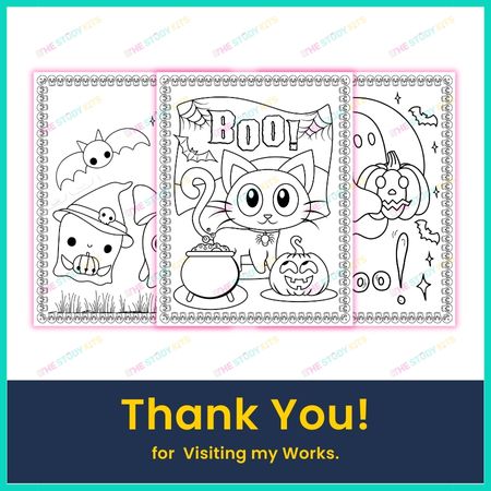 Halloween and Thanksgiving Coloring worksheet