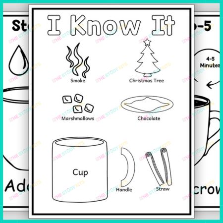 Hot Chocolate Craft for Winter Fun activities