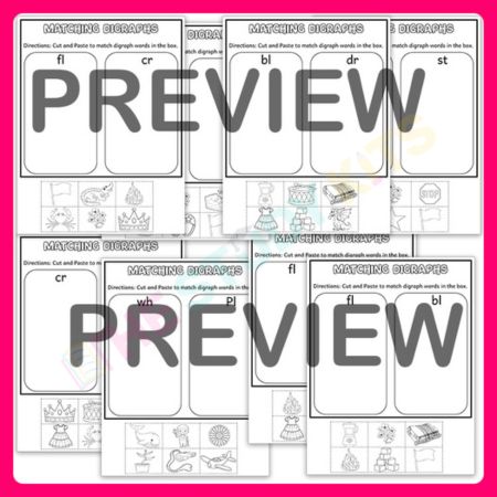 Phonics Picture Sorting- Initial Sounds sheets