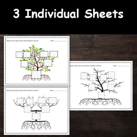 Printable Family Tree Worksheets